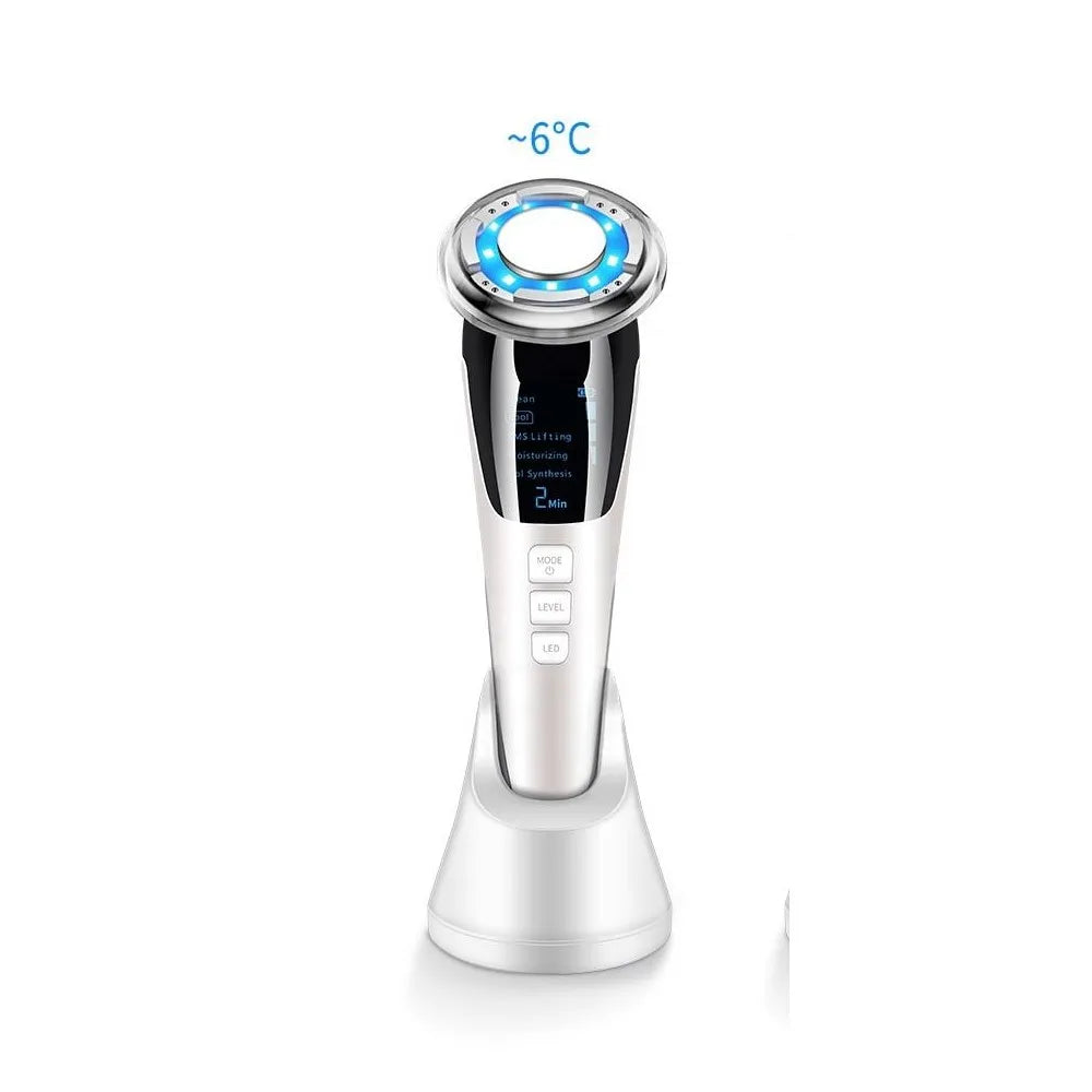 Hot Cool  EMS Facial Massager Skin Care Beauty Device