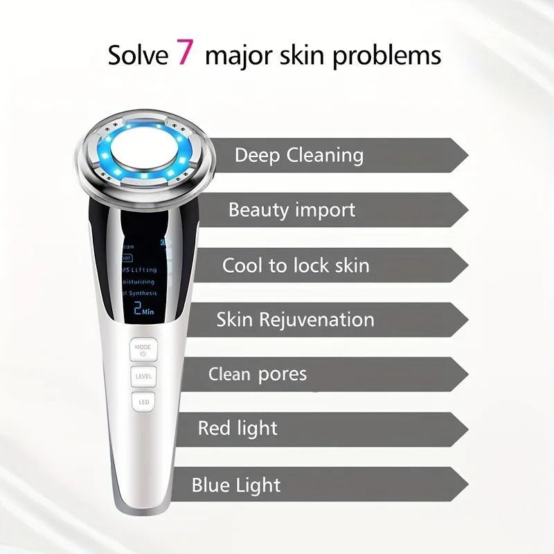 Hot Cool  EMS Facial Massager Skin Care Beauty Device