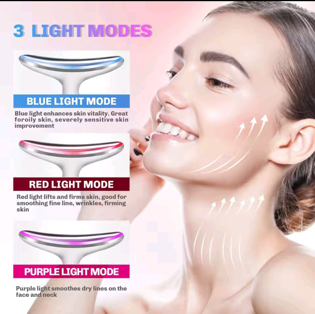 Masseur électrique visage luminothérapie