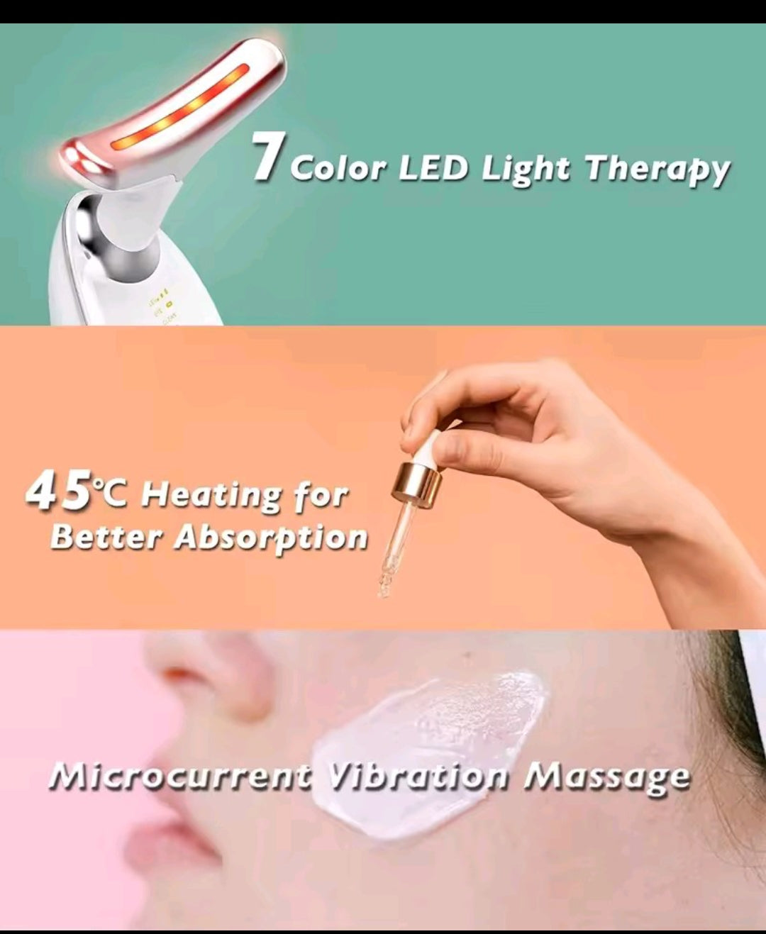 Masseur électrique visage