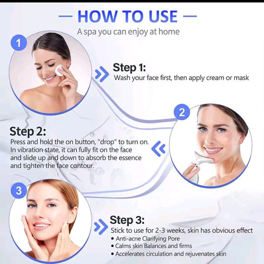 Masseur électrique visage
